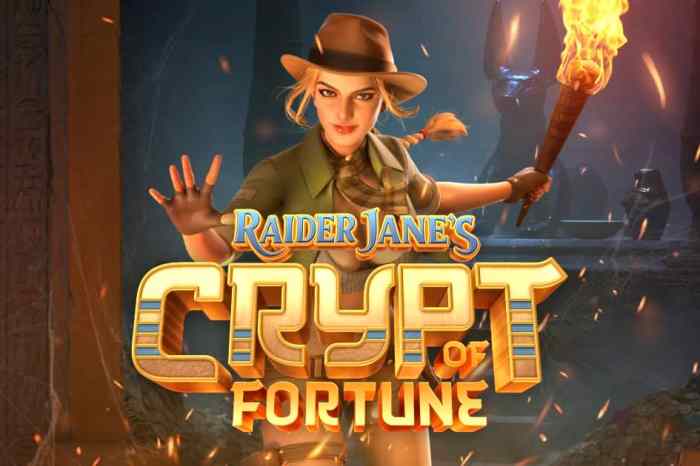 Keberanian menghadapi Raider Jane Crypt of Fortune